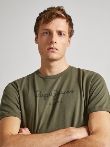 Pepe Jeans T-Shirt 'EGGO' in Grün