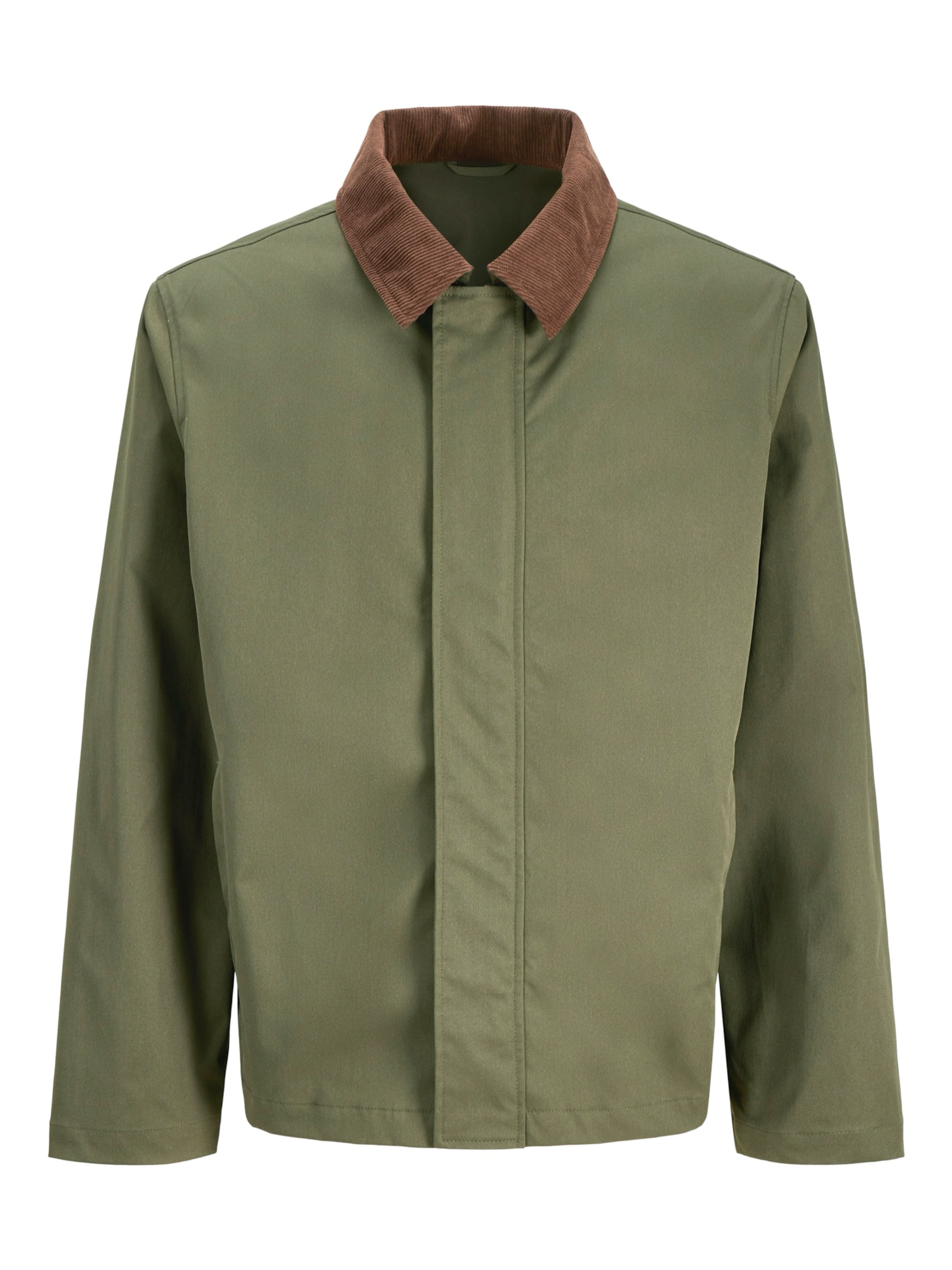 JACK & JONES Between-Season Jacket 'JJWILLIAM' in Green: front