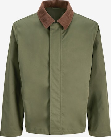 JACK & JONES Демисезонная куртка 'JJWILLIAM' в Зеленый: спереди