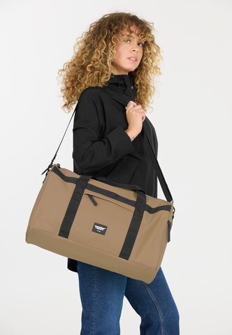 Weather Report Sports bag 'Bronze' in Grey: front
