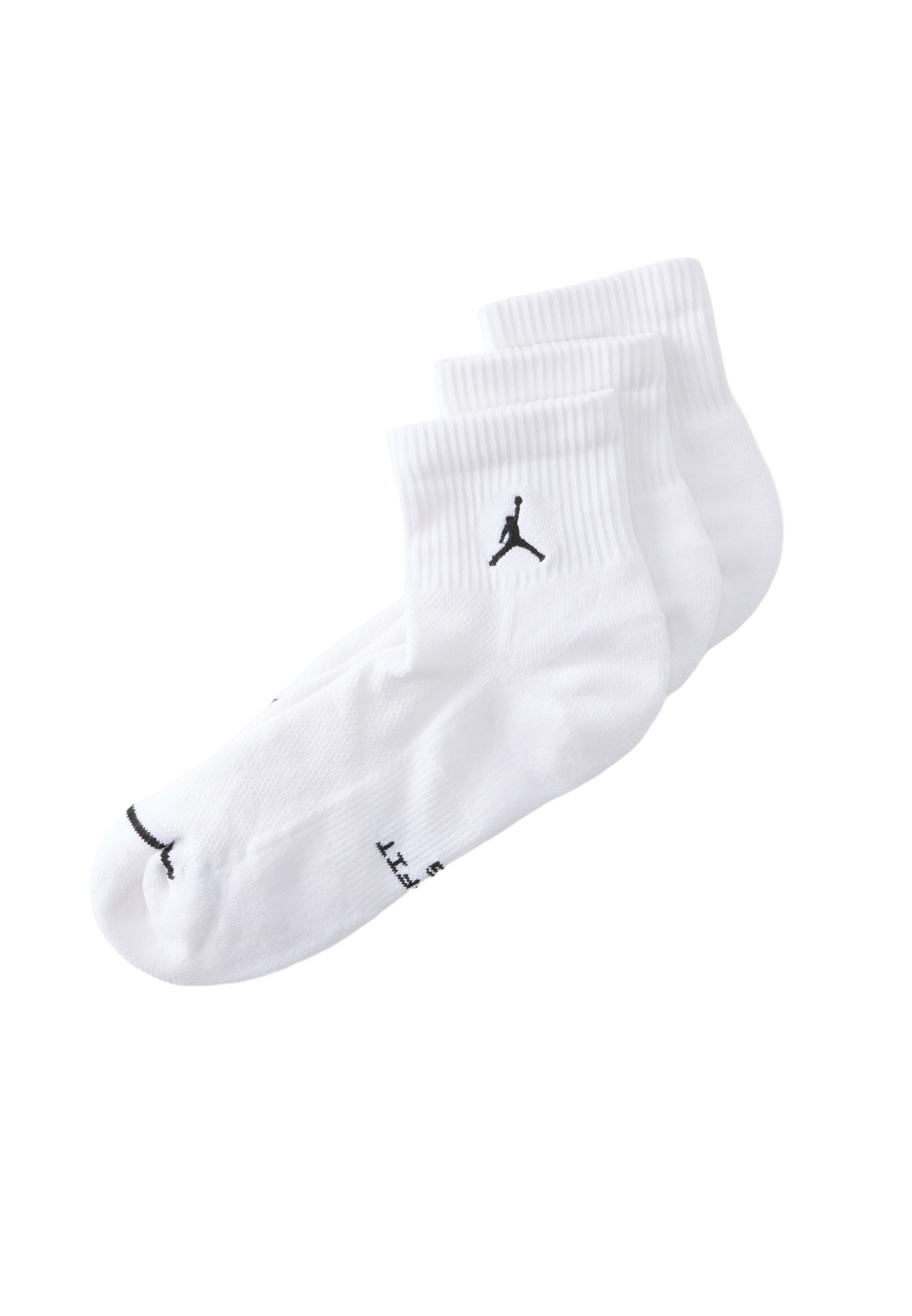 Calzino di Jordan in bianco: frontale