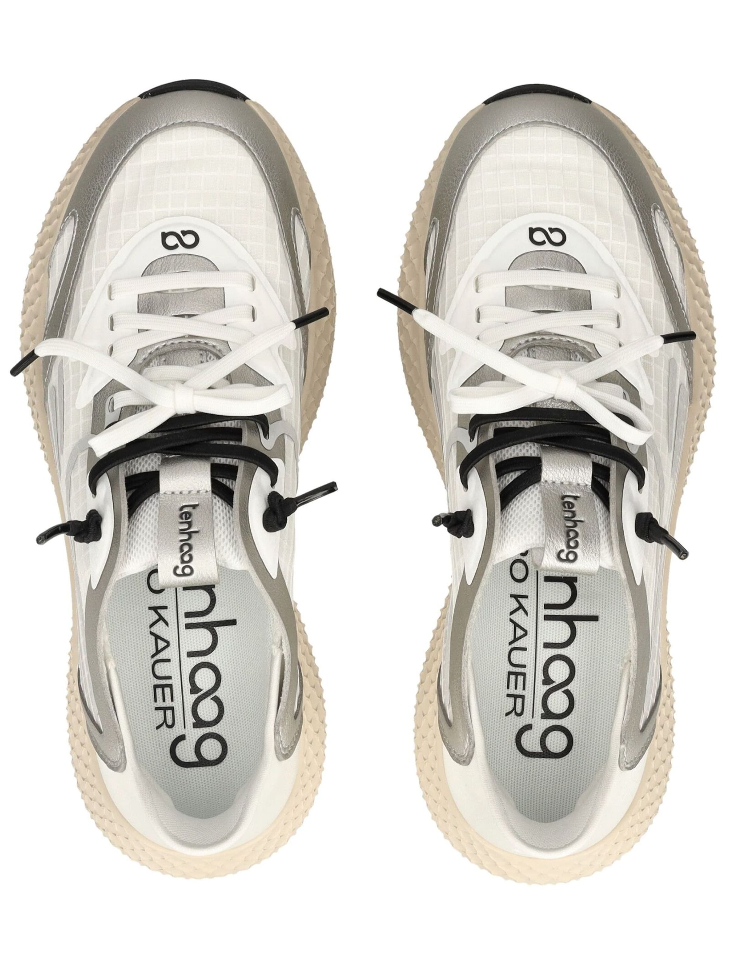 Tenhaag Platform trainers in White
