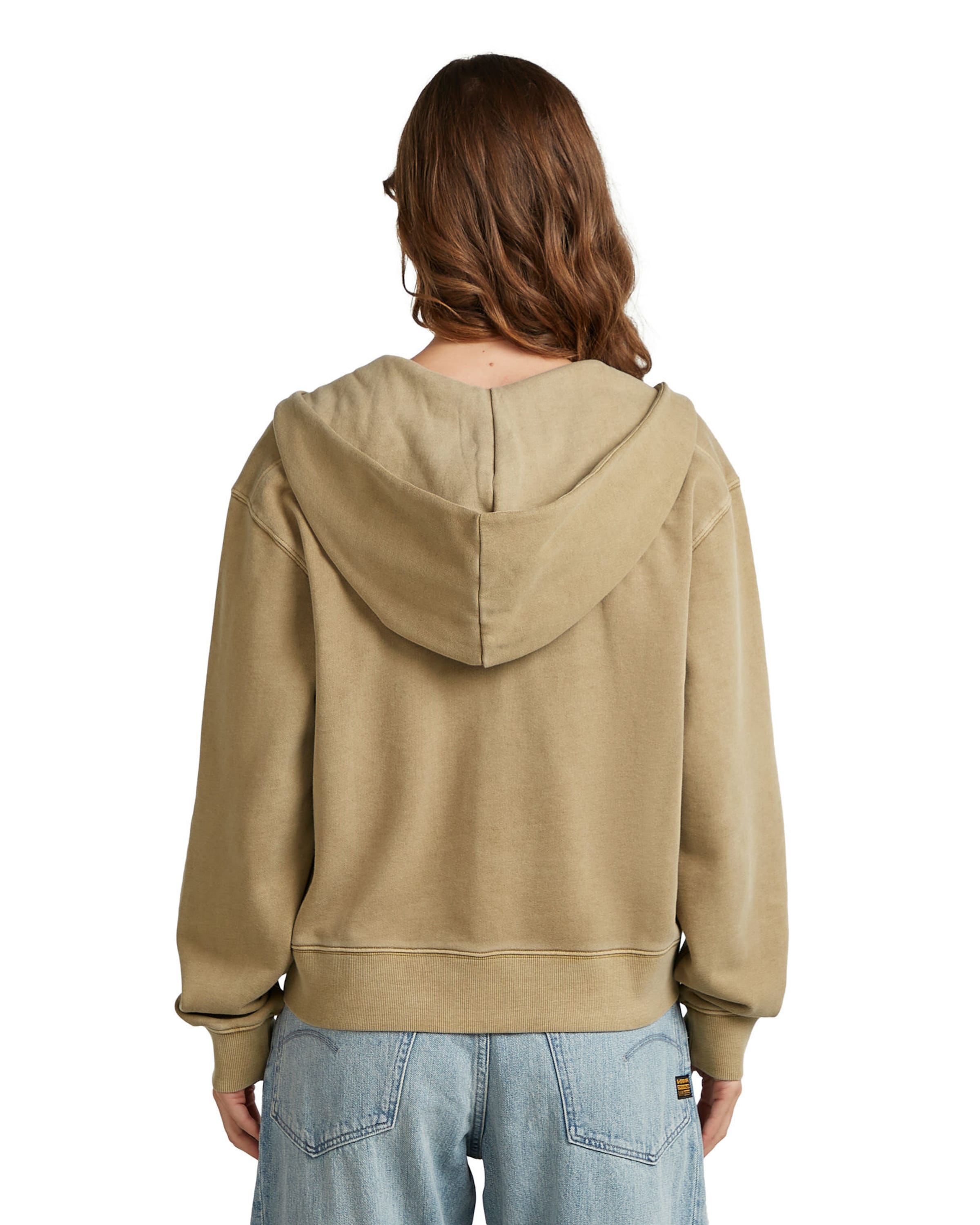 G-STAR Sweat jacket in Beige