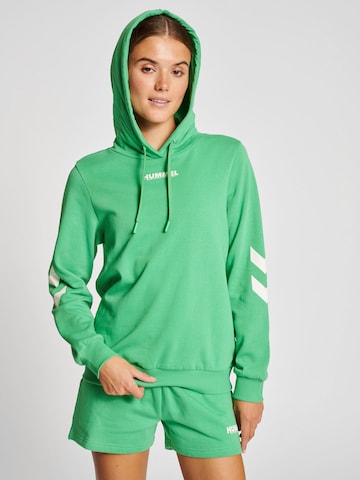 Hummel Athletic Sweatshirt 'Legacy' in Green: front