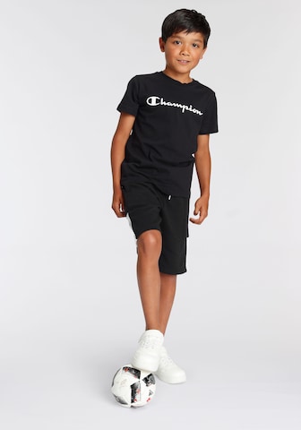 Champion Authentic Athletic Apparel Shirt 'Crewneck' in Schwarz