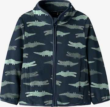 NAME IT Jopa iz flisa 'NMMMEEKO' | modra barva: sprednja stran