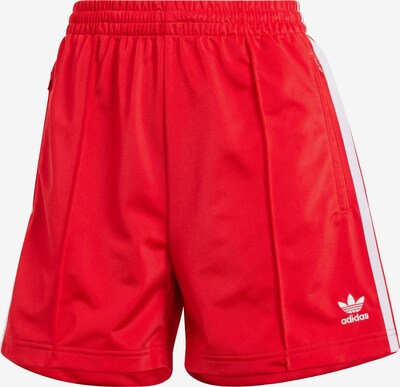 ADIDAS ORIGINALS Pantalon 'Firebird' en rouge / blanc, Vue avec produit