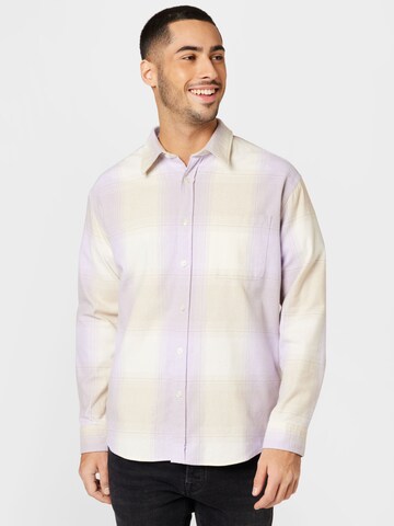 Coupe regular Chemise 'Deon' NN07 en violet : devant