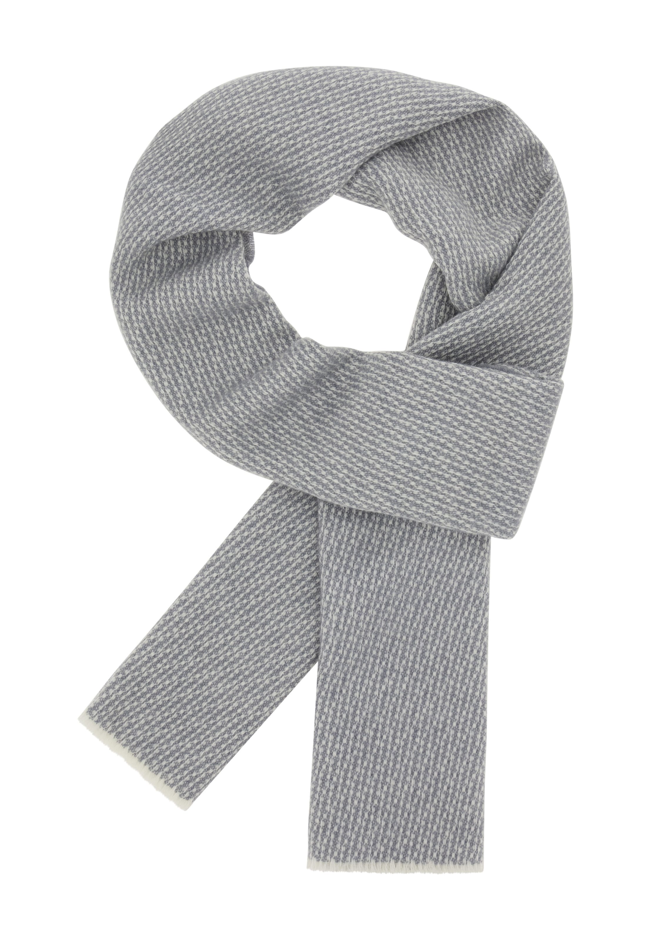 Écharpe Boggi Milano en gris : devant