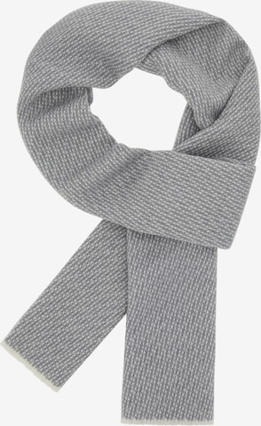 Sciarpa di Boggi Milano in grigio: frontale
