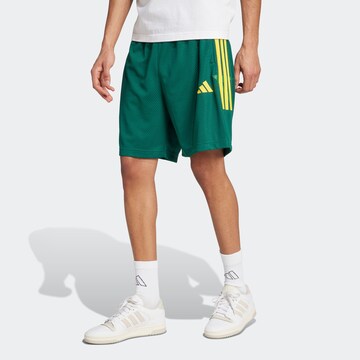 regular Pantaloni sportivi 'Tiro' di ADIDAS SPORTSWEAR in verde: frontale