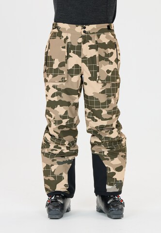 SLOPE Regular Sports trousers 'Killy' in Green: front