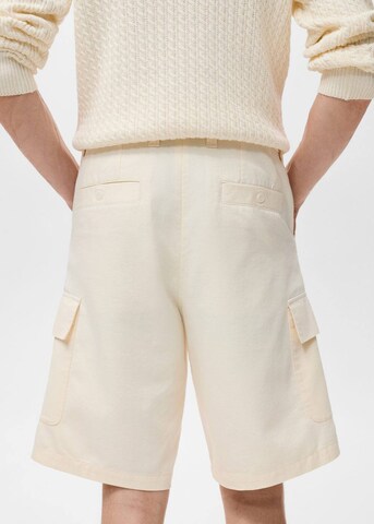 MANGO MAN Loosefit Bermudas lido in Beige