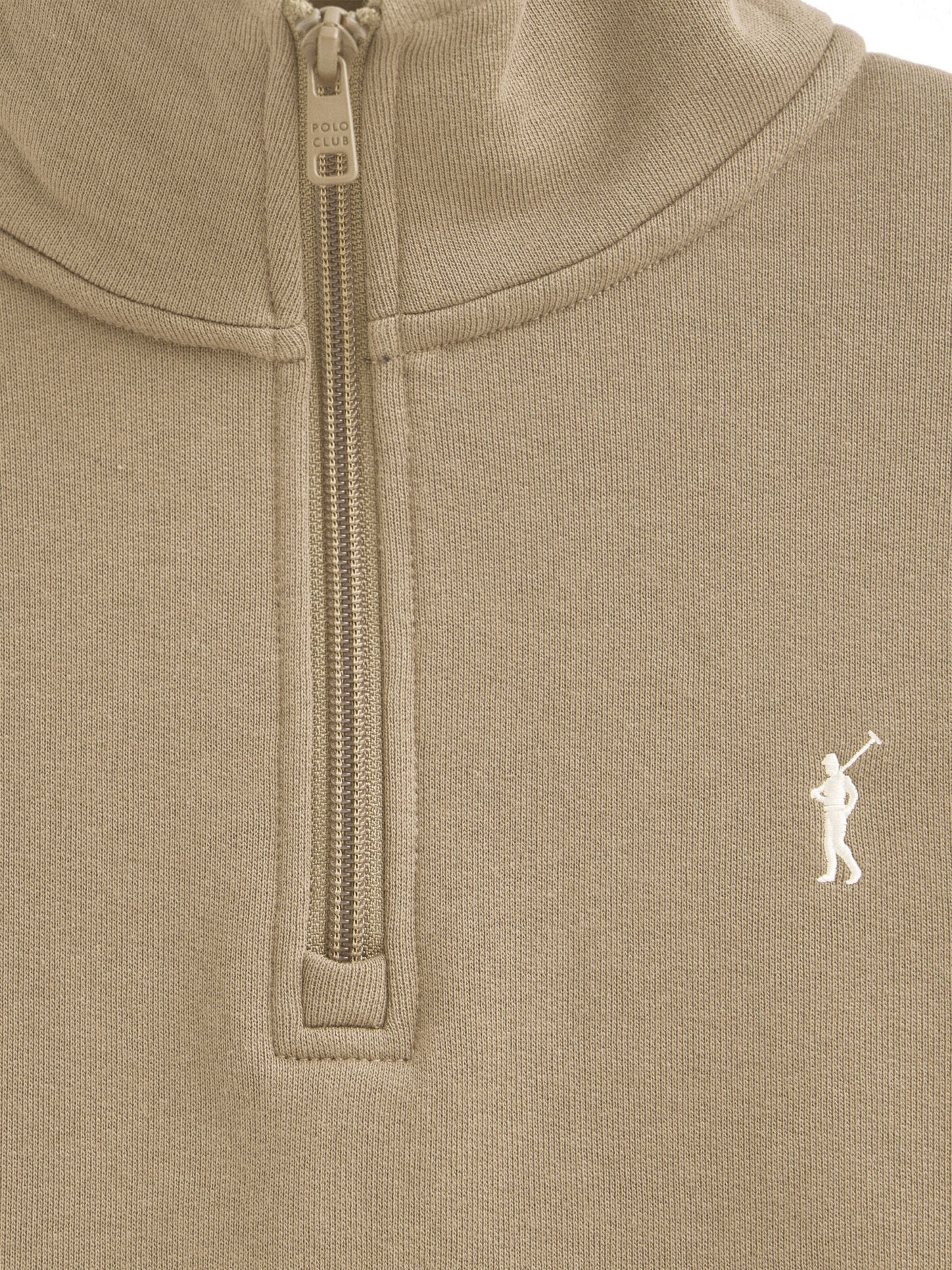 Polo Club Sweatshirt in Braun