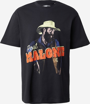 juoda Only & Sons Marškinėliai 'ONSPOST MALONE': priekis