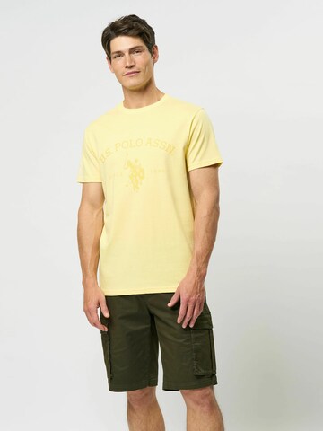 U.S. POLO ASSN. Bluser & t-shirts 'Archibald' i gul: forside