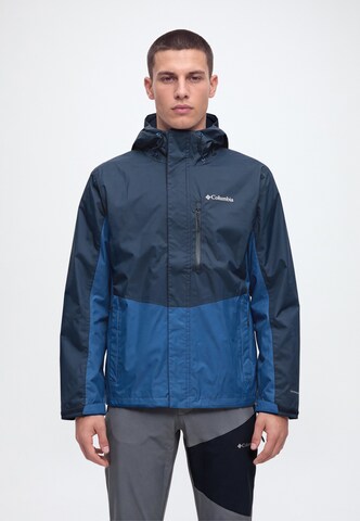Veste outdoor 'Pouring Adventure™ III' COLUMBIA en bleu : devant