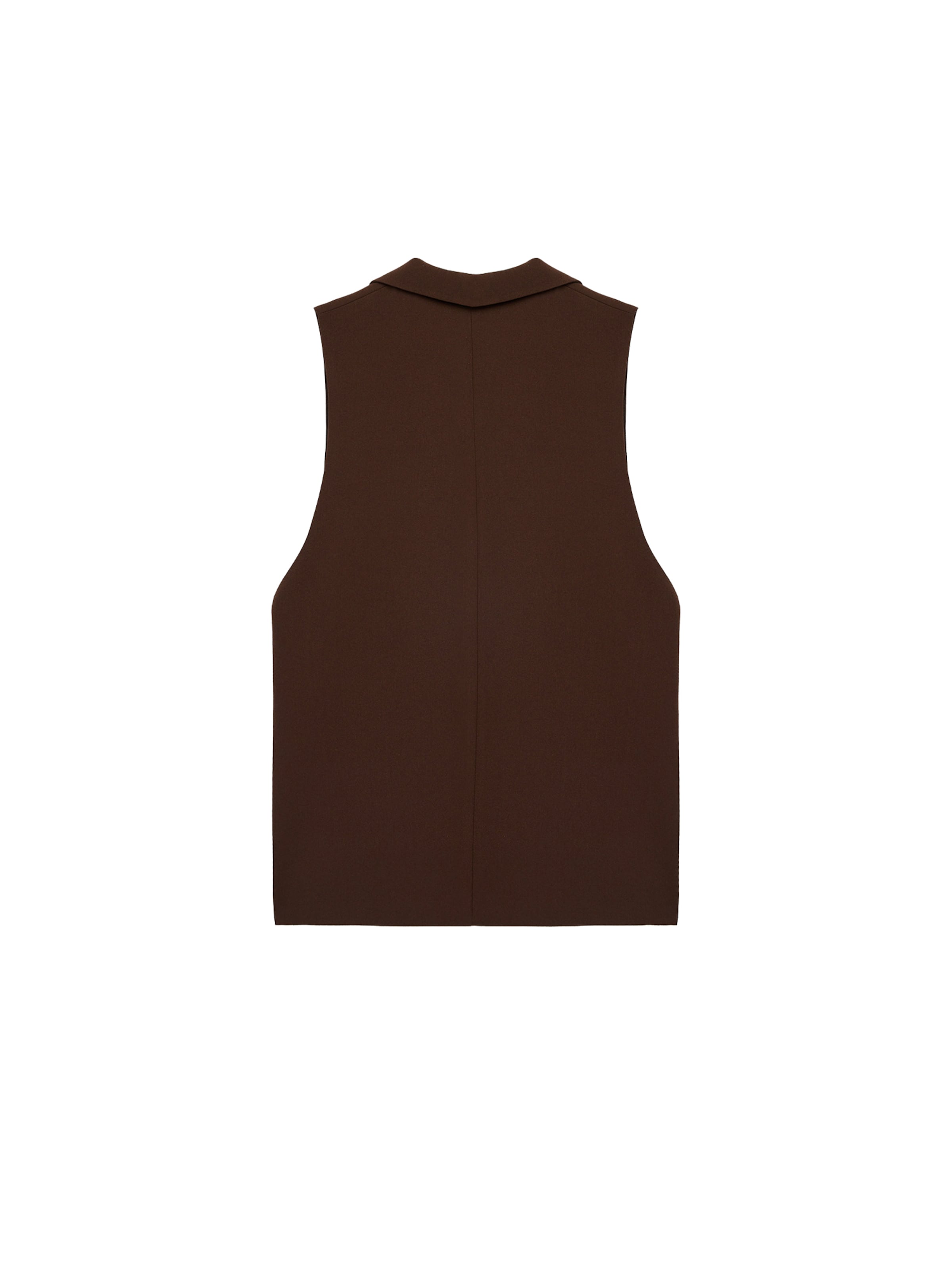 Koton Gilet in Bruin