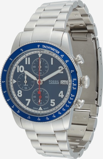 FOSSIL Analoog horloge 'SPORT TOURER' in de kleur Navy / Zilver, Productweergave