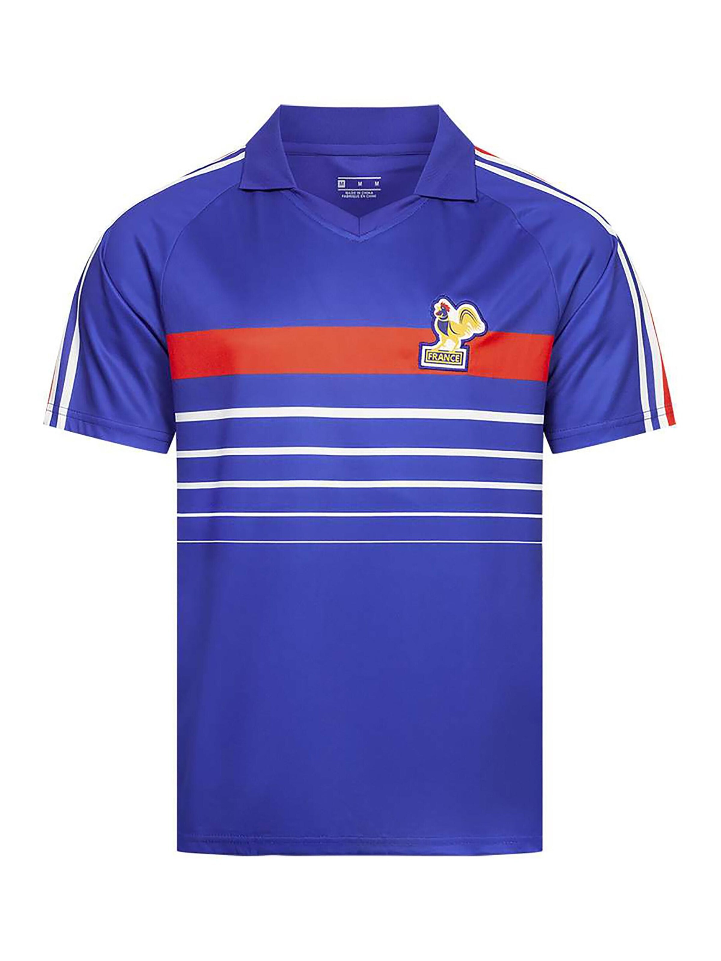 JELEX Jersey 'Retro History Frankreich' in Blue: front