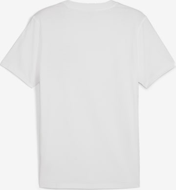 PUMA T-Shirt 'Hoops' in Weiß