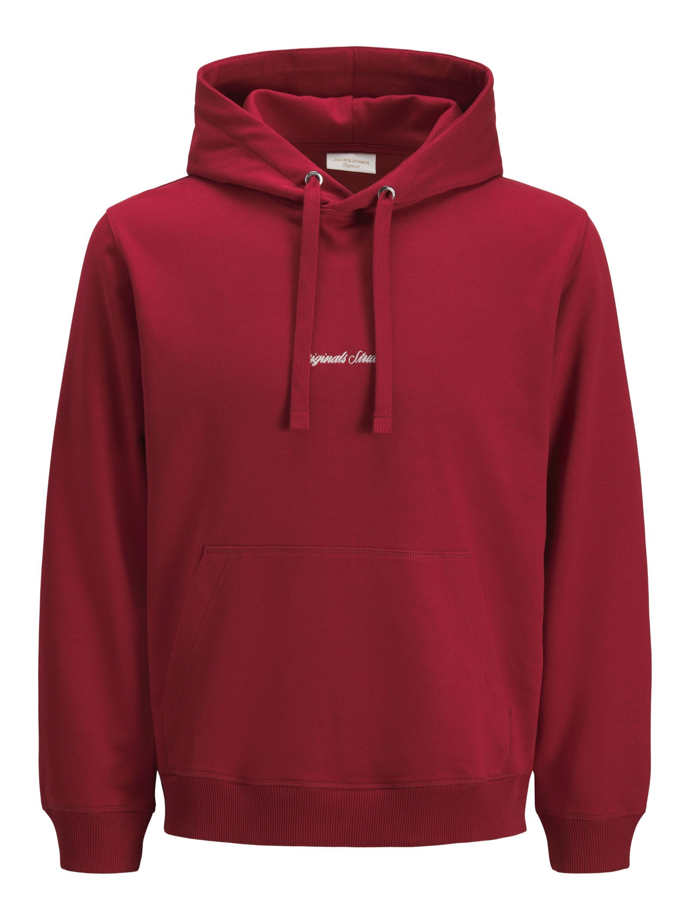 JACK & JONES Sweat-shirt en L en rouge, Vue avec produit