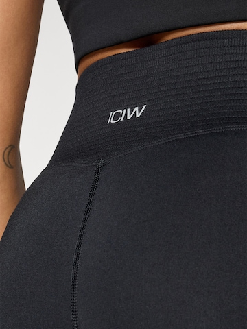 ICANIWILL Rozšírený strih Športové nohavice 'Define' - Čierna