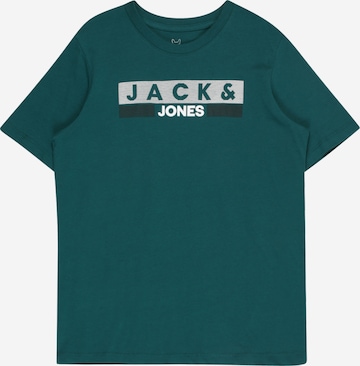 Jack & Jones Junior T-Shirt in Grün: predná strana