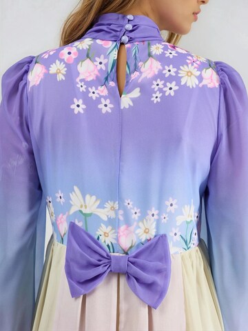 MSN Collection Jurk in Lila