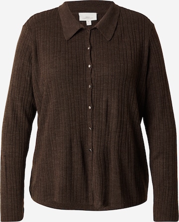 ONLY CarmakomaKardigan 'CARThea' - smeđa boja: prednji dio