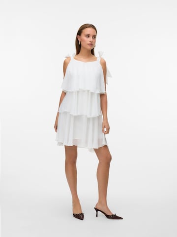 VERO MODA Cocktail dress 'VMFelicia' in White: front