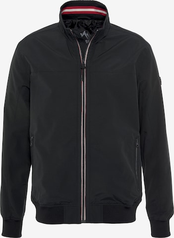 ALPENBLITZ Between-Season Jacket in Black: front