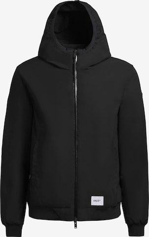 Veste mi-saison 'Larm' khujo en noir : devant