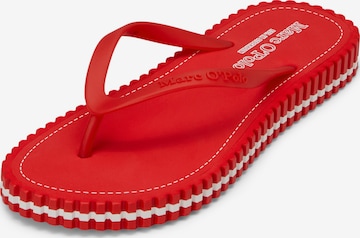 Séparateur d'orteils Marc O'Polo en rouge : devant