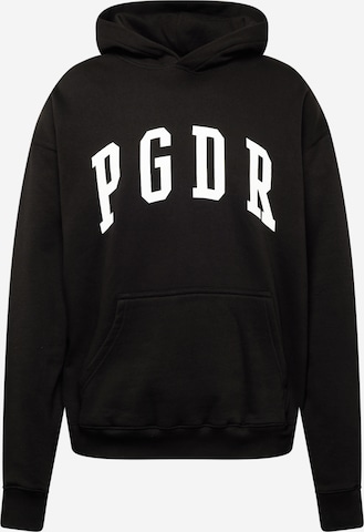 PegadorSweater majica 'LAYTON' - crna boja: prednji dio