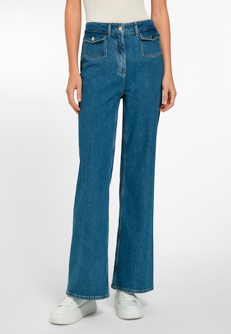 Uta Raasch Regular Straight-Leg Jeans Cotton in Blau: predná strana