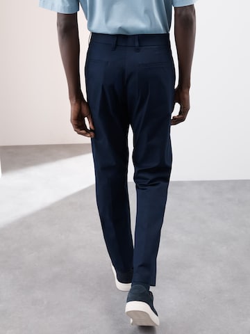 Marks & Spencer Regular Chino Pants in Blue