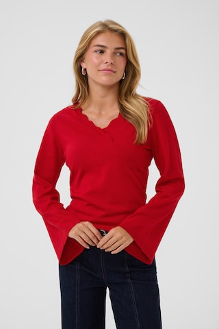 Pull-over 'Madlena' SAINT TROPEZ en rouge : devant