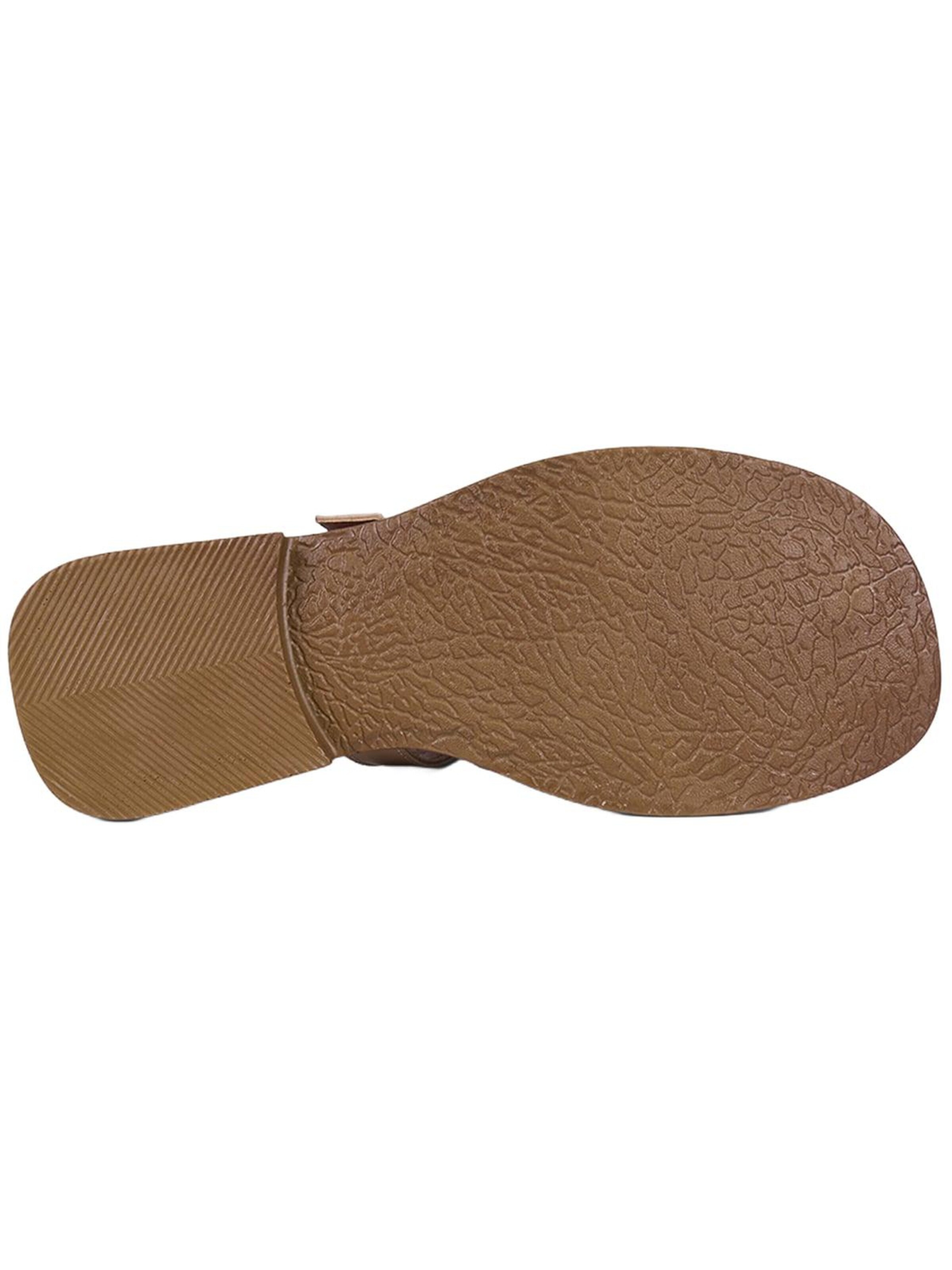 Desa - Zapatos abiertos 'Folien' en beige