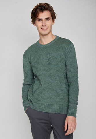 Pullover di GREENBOMB in verde: frontale