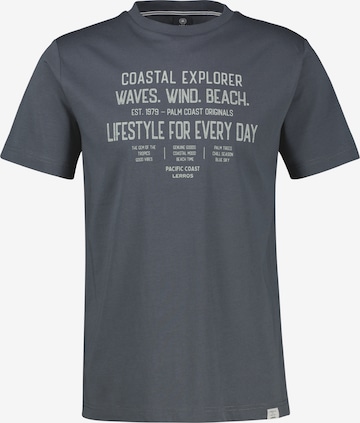 T-Shirt LERROS en gris : devant