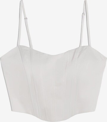 Bershka Top in Beige: front