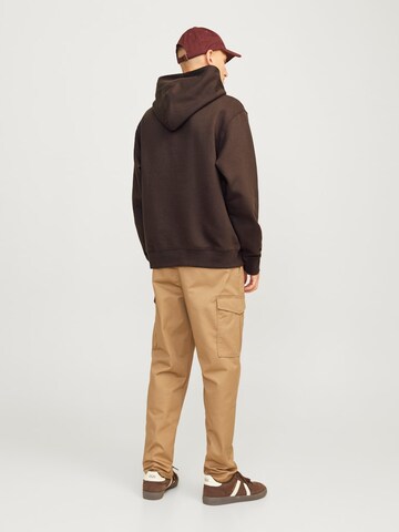 JACK & JONES Sweatshirt 'JJUrban Egde' in Brown