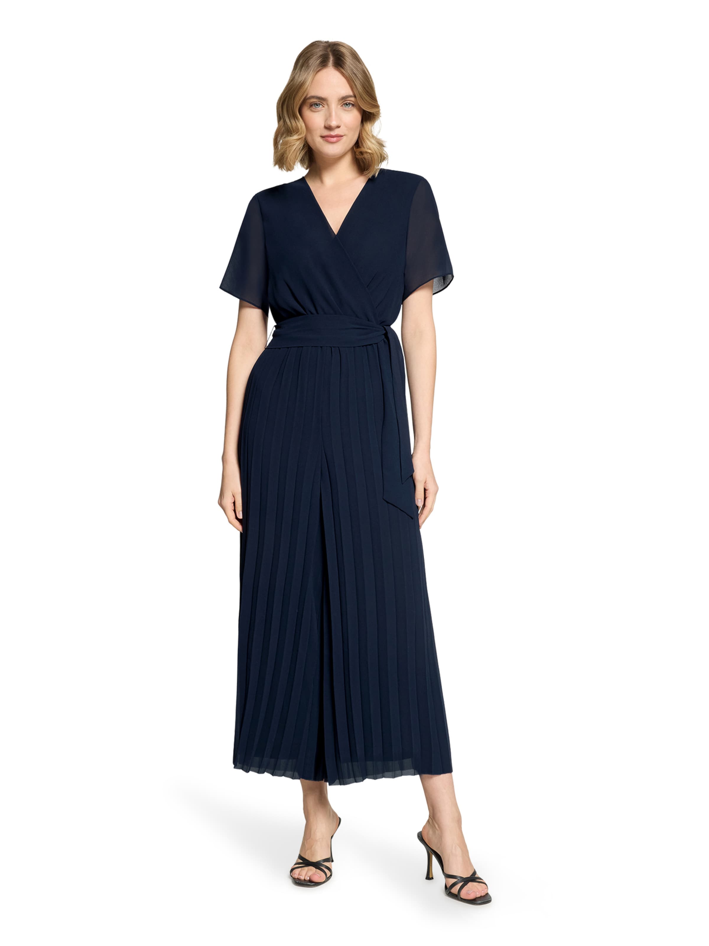 Tuta jumpsuit di Betty & Co in blu: frontale