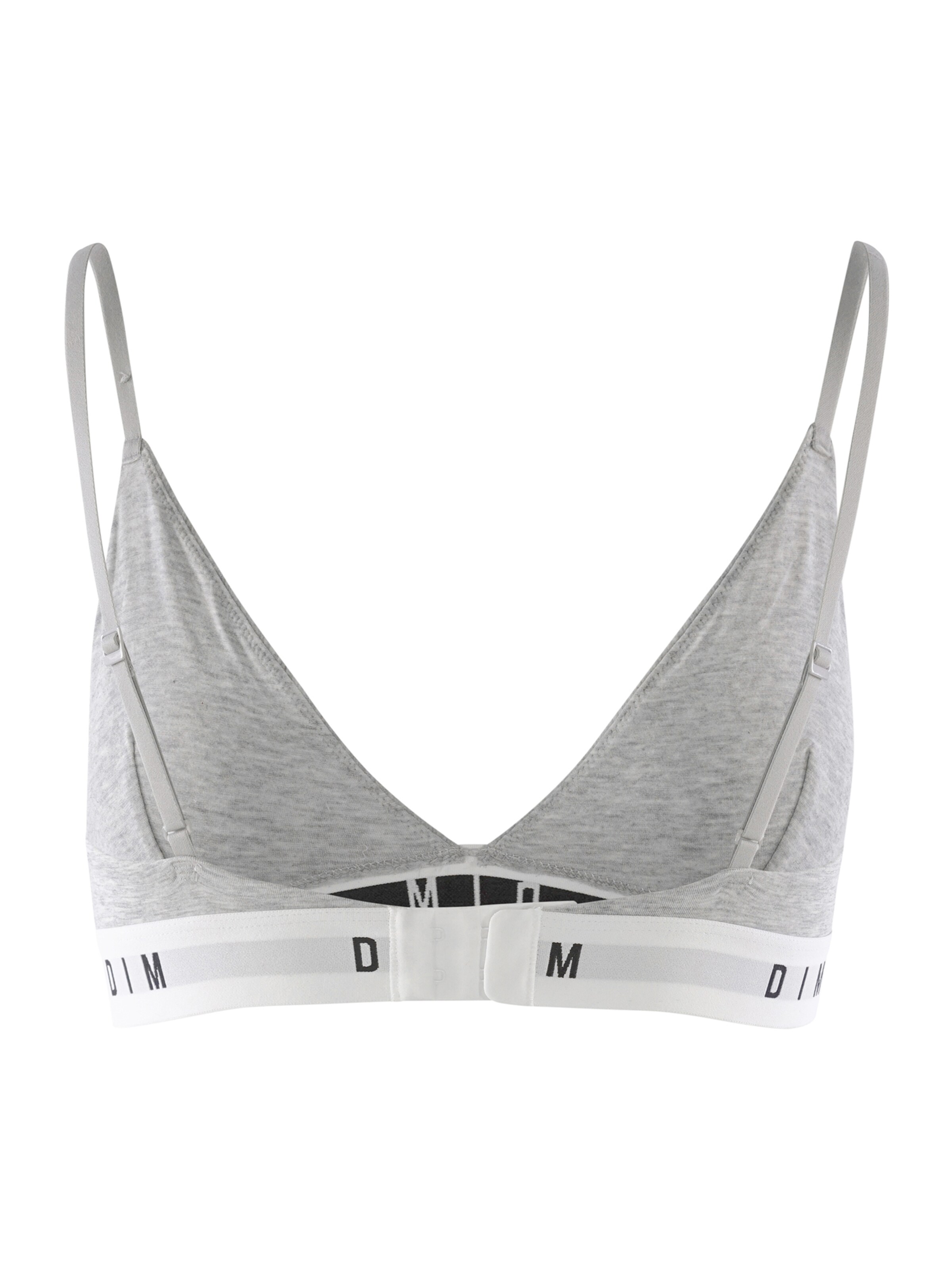 DIM Triangle Bra in Grey