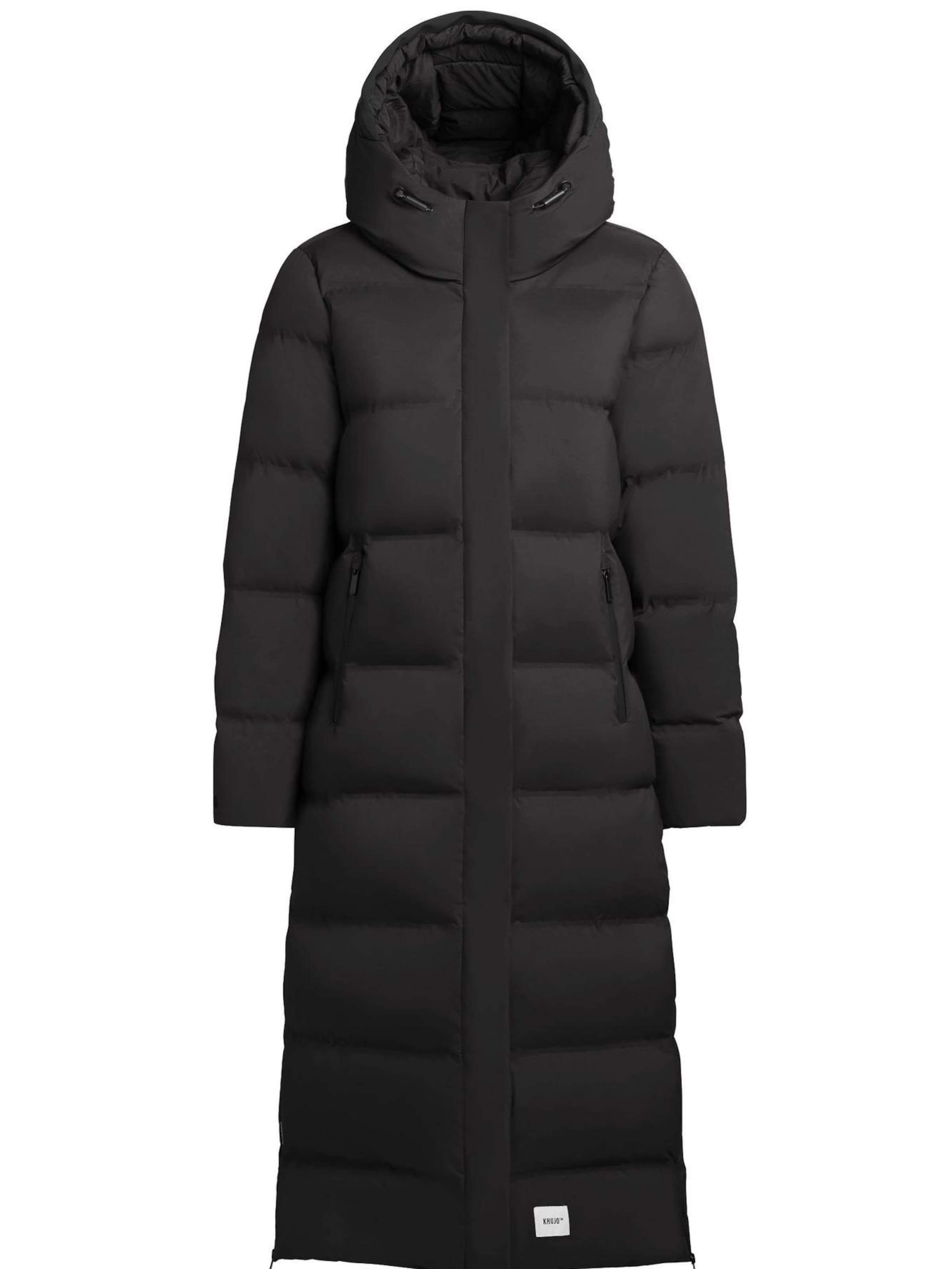 khujo Winter Coat 'MAYLA3' in Black