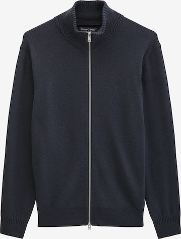 Veste de survêtement Marc O'Polo en bleu : devant