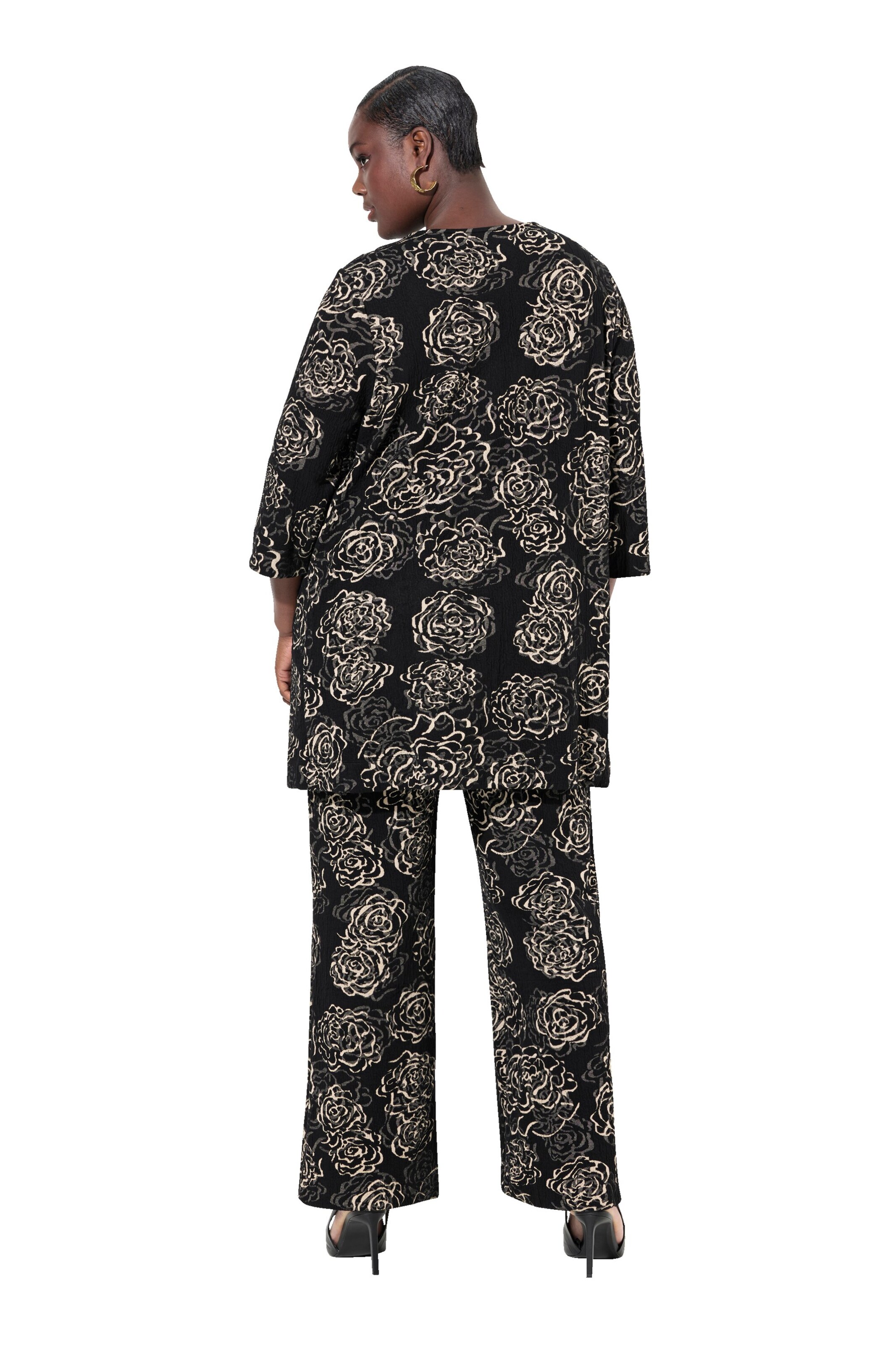 Ulla Popken Tuniek in Zwart