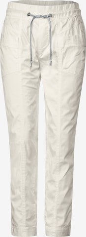 STREET ONE Tapered Pants 'Bonny' in White: front