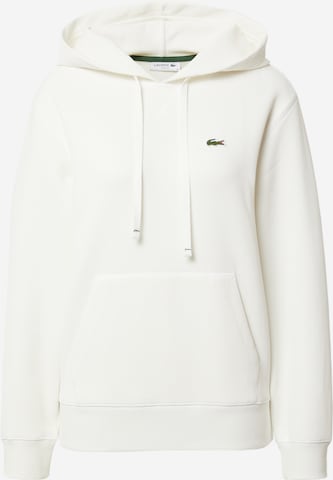 LACOSTE Sweatshirt in Beige: front